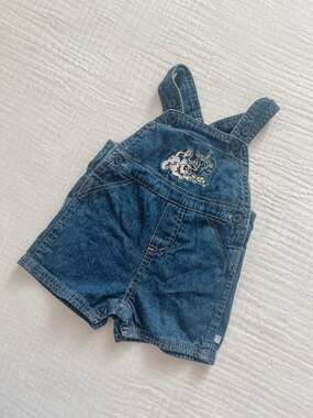 Y2K 101 Dalmatians shortalls